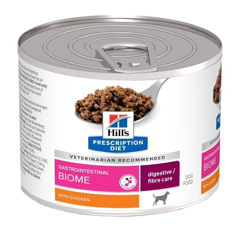 Hill's Prescription Diet Hrana Umeda Caini GI Biome cu Pui, Digestive Fiber Care, 200g
