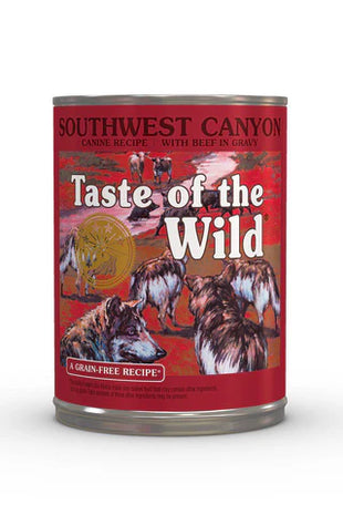 Hrana umedă premium pentru câini - Taste of the Wild Southwest Canyon 390g