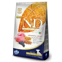 Hrana uscata caini Farmina N&D Ancestral cu miel pentru puppy talie mica 2.5kg