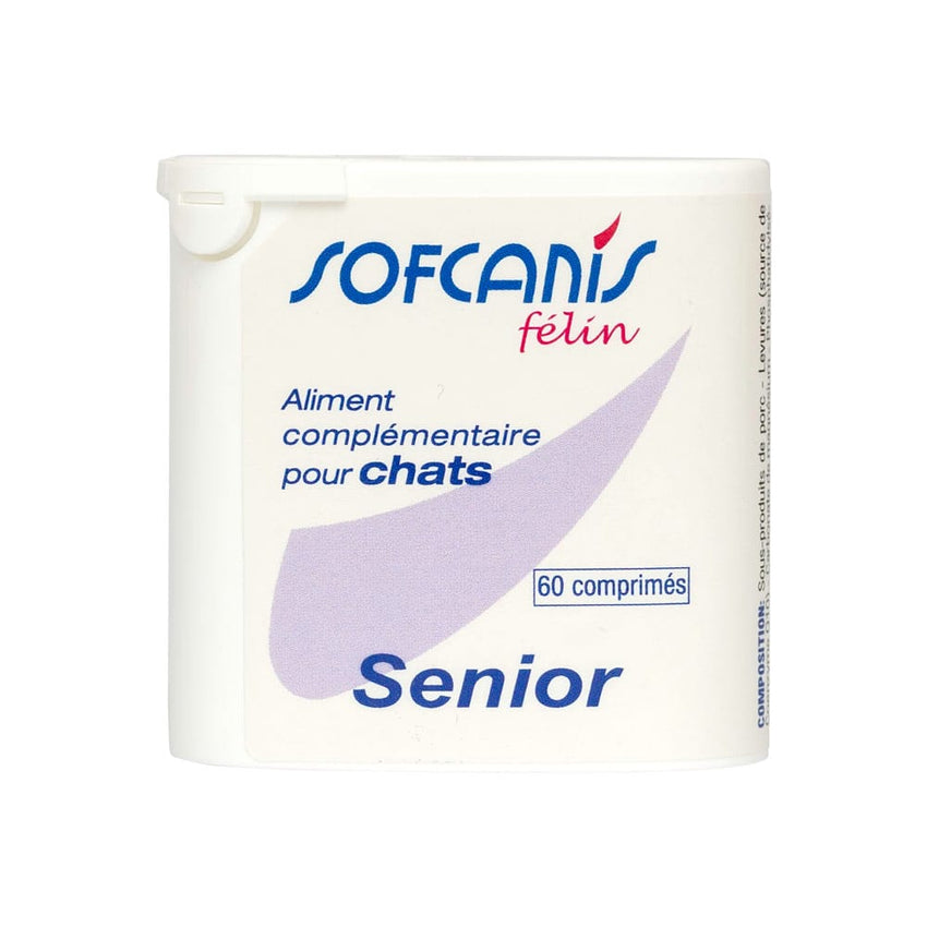 Supliment antioxidant pentru pisici seniori Sofcanis Felin Senior, 60 comprimate, Laboratoires Moureau