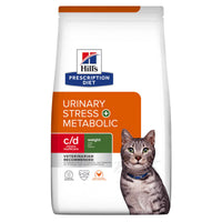 Hrana uscata pentru pisici Hill's Prescription Diet c/d Multicare Stress + Metabolic, cu pui