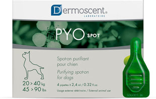 Pipete dermatologice pentru caini Dermoscent PYOspot 20-40kg