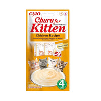 Gustare cremoasa pentru pisoi - CHURU Cat for Kitten Chicken Recipe 4P