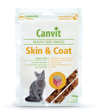 Gustări pentru piele și blană sănătoasă - CANVIT Health Care Snack Skin & Coat 100g