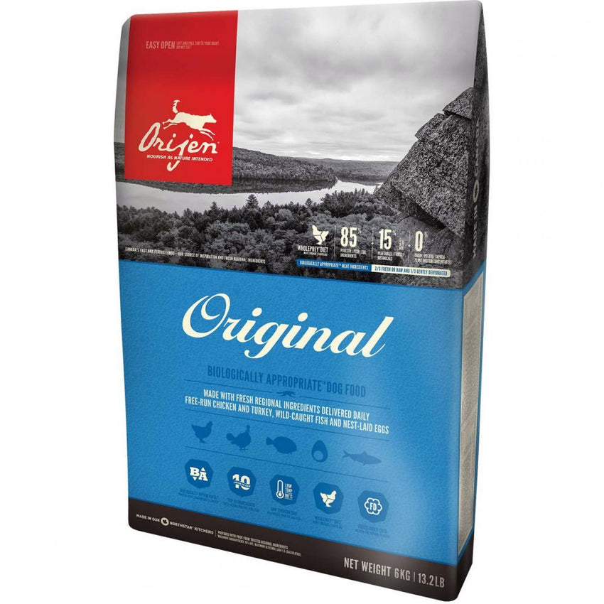 Orijen Hrana Uscata Caini Adulti Rase Mici Original Mini, Multi-Proteina, Fara Cereale, 1.8kg