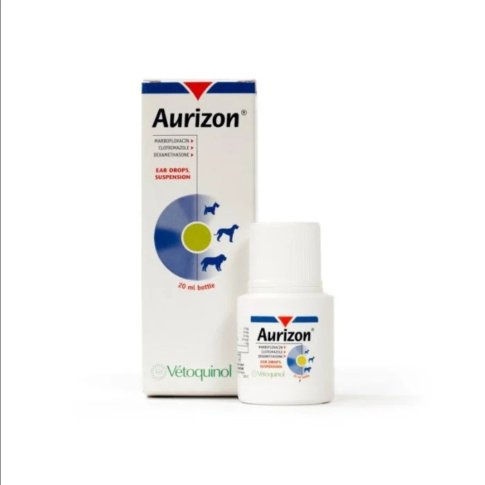 Solutie otica pentru tratamentul otitei la caini Aurizon, 10ml