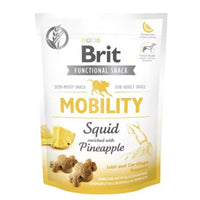 Recompense functionale pentru caini, cu calamar - BRIT Care Dog Snack Mobility Squid 150g