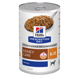 Hrana umeda pentru caini Hill's Prescription Diet k/d cu ActivBiome + Kidney Defense 350g