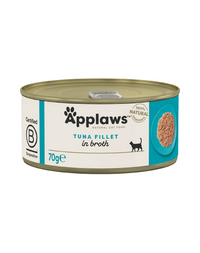 Hrana umeda pentru pisici, file de ton - APPLAWS Cat File Ton 70g