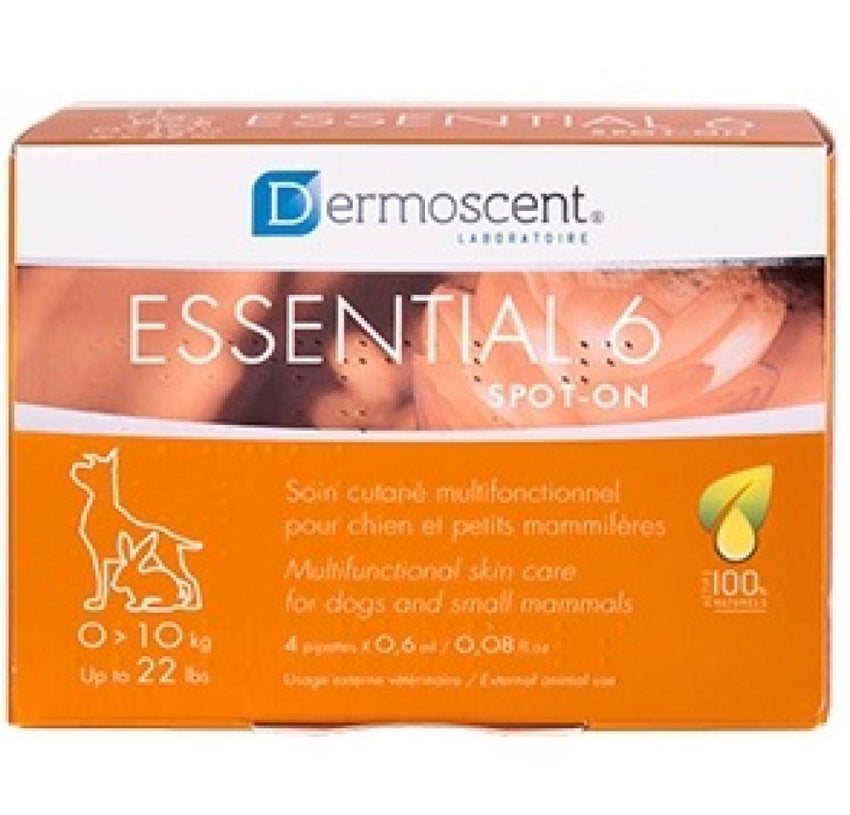 Pipete pentru caini 0-10kg Dermoscent Essential 6 Spot-On
