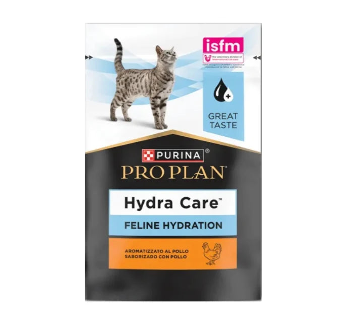 Supliment lichid pentru hidratare pentru pisici Purina Pro Plan Veterinary Diets HydraCare, 85g