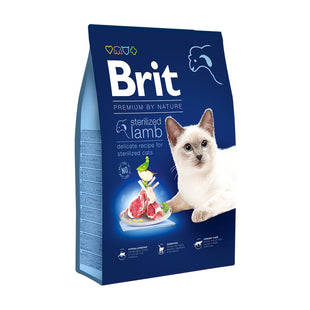 Brit Premium by Nature Hrana Uscata Pisici Sensitive, cu Miel, Mono-Proteina, Fara Cereale, 1.5kg
