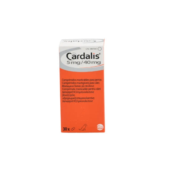 Medicament cardiac pentru caini Cardalis M 5mg, 30 tablete, Ceva