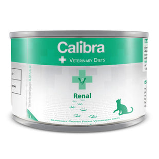 Hrana umeda dietetica pentru pisici cu afectiuni renale Calibra Veterinary Diets Renal, conserva 200g