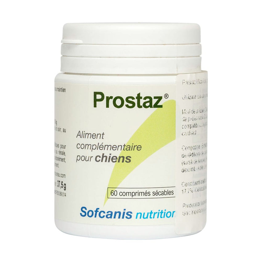 Supliment pentru sanatatea prostatei la caini masculi Sofcanis Prostaz, 60 comprimate, Laboratoires Moureau