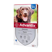Antiparazitar spot-on pentru caini 25-40 kg Advantix 400, 1 pipeta, Elanco