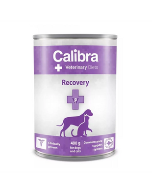 Hrana umeda dietetica pentru caini si pisici in convalescenta Calibra Veterinary Diets Recovery, conserva 400g