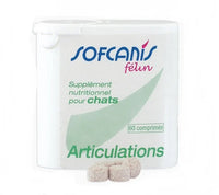 Supliment pentru articulatii la pisici Sofcanis Felin Articulations, 60 comprimate, Laboratoires Moureau
