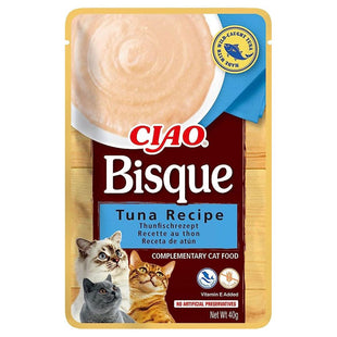 Gustări umede delicioase pentru pisici - CHURU Cat Bisque Tuna