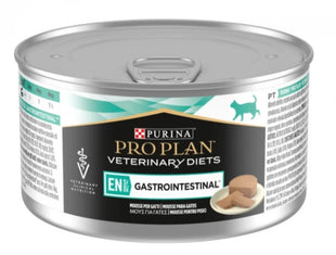 Hrana umeda dietetica pentru pisici cu afectiuni gastrointestinale, aroma mousse, Purina Pro Plan Veterinary Diets Feline EN, 195g