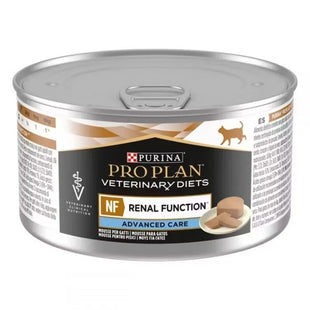Hrana umeda dietetica pentru pisici cu afectiuni renale, aroma mousse, Purina Pro Plan Veterinary Diets Feline NF, 195g
