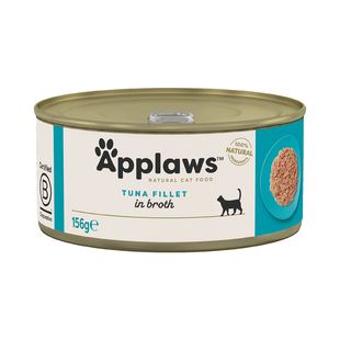 Hrana umeda pentru pisici, file de ton - APPLAWS Cat File Ton 156g