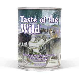 Hrana umedă premium pentru câini - CAN Taste Of The Wild Sierra Mountain 390g