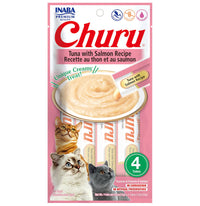 Gustare cremoasa pentru pisici, cu ton si somon - CHURU Cat Tuna & Salmon Creamy
