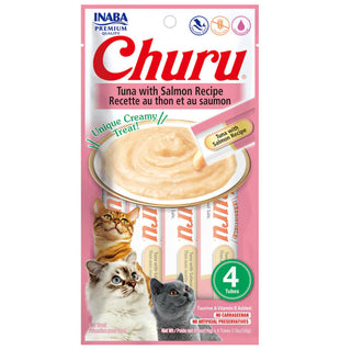 Gustare cremoasa pentru pisici, cu ton si somon - CHURU Cat Tuna & Salmon Creamy