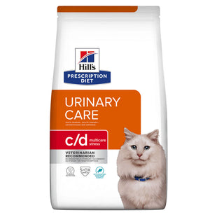 Hrana uscata pentru pisici Prescription Diet c/d Multicare Stress cu Peste Oceanic 3 Kg