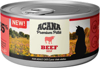 Hrana umeda pentru pisici cu vita Acana, conserva 85g
