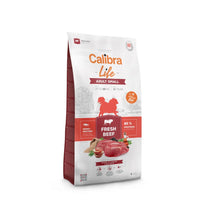 Hrana uscata pentru caini adulti talie mica - CALIBRA Dog Life Adult Small Fresh Beef 6kg