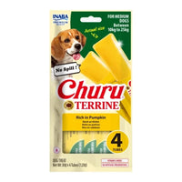 Terrina (paste) pentru caini de talie medie cu dovleac Churu Dog Terrine, Inaba