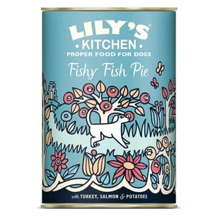 Lily's Kitchen, Hrană Umedă pentru Câini, Plăcintă cu Pește, 400g
