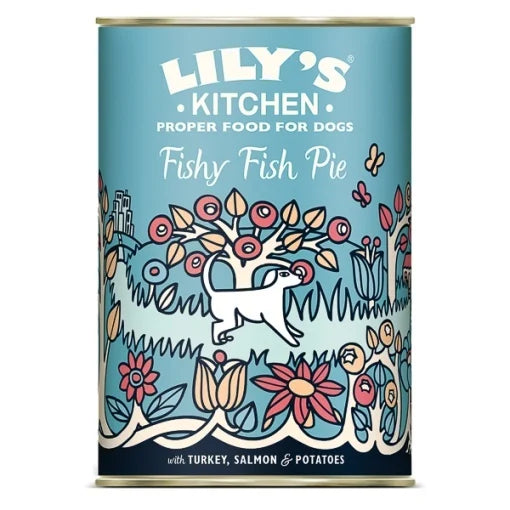 Lily's Kitchen, Hrană Umedă pentru Câini, Plăcintă cu Pește, 400g