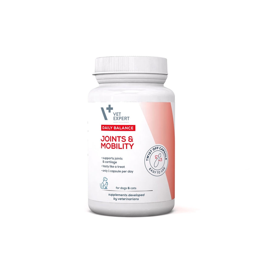 Supliment pentru articulatii si mobilitate caini si pisici Joint & Mobility, 50 capsule twist-off, VetExpert