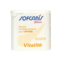 Supliment pentru vitalitate la pisici Sofcanis Felin Vitalite, 40 comprimate, Laboratoires Moureau