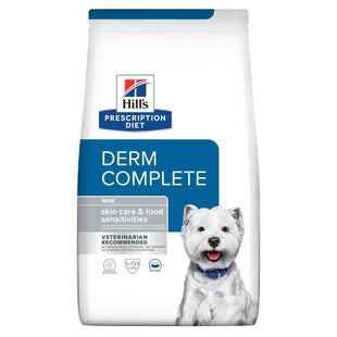 Hill's Prescription Diet Hrana Uscata Caini Mici Derm Complete Mini, Sensibilitati Piele, 6kg