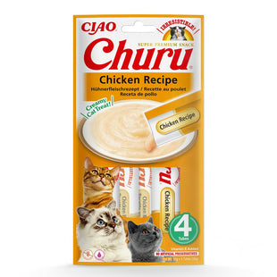 Gustări umede cremoase pentru pisici - CHURU Cat Chicken Creamy