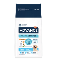ADVANCE Dog Maxi Puppy Protect 12 kg – Hrana uscata pentru catei de talie mare, protectie digestiva si imunitate