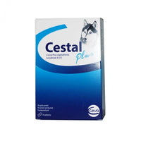 Antiparazitar (deparazitare interna) pentru caini Cestal Dog Plus Chew, 1 tableta masticabila, Ceva