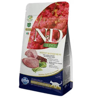Hrana uscata pentru pisici adulte - Farmina N&D Quinoa Pisica Adult Controlul Greutatii Miel 1,5kg
