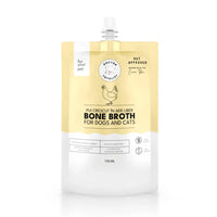 Supa de oase de pui organic pentru caini si pisici Doctor Totolici, cu dop resigilabil, 150ml