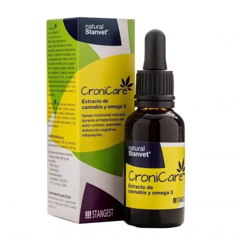 Ulei natural pentru caini si pisici Cronicare, 30ml, Stangest