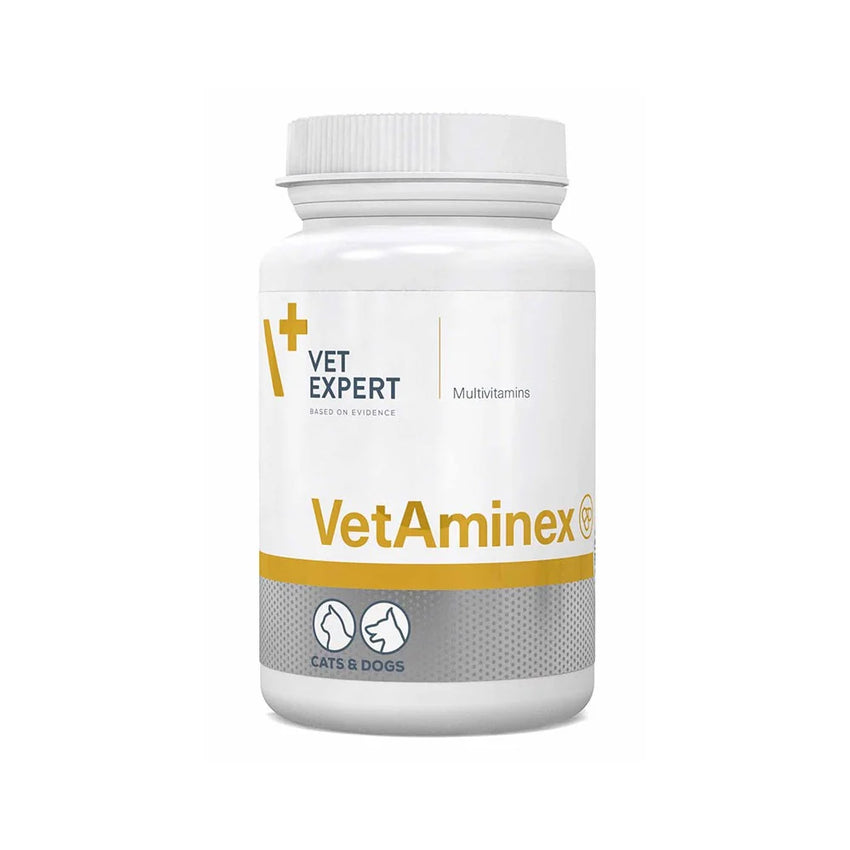 Vet Expert Vetaminex Supliment Vitamino-Mineral Caini si Pisici, Capsule Twist-Off, 60 caps