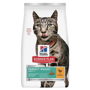 Hrana uscata pentru pisici HILL'S SCIENCE PLAN Perfect Weight cu pui 1,5 Kg