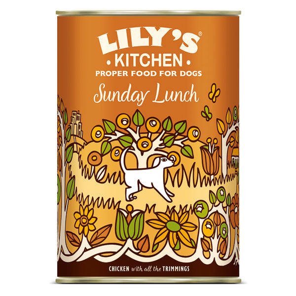 Lily's Kitchen, Hrană Umedă pentru Câini, Sunday Lunch, 400g