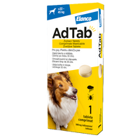 Antiparazitar oral pentru caini 22-45 kg AdTab Dog, 900 mg, 1 tableta, Elanco