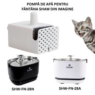 Pompa Fantana SHAW PRO V3, wireless, fara aplicatie