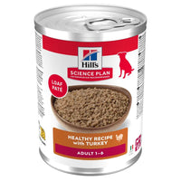 Hill's Science Plan Hrana Umeda Caini Adulti Adult 1-6, cu Curcan, 370g